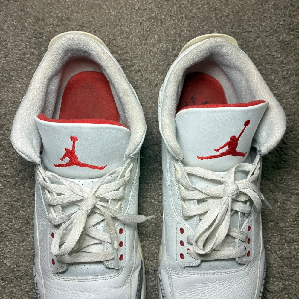 Jordan 3 Retro White Cement Reimagined Men 16 White No Box Sneaker DN3707-100